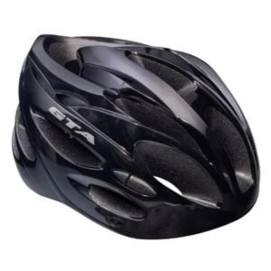 Capacete Bike Pisca Pisca Led Ciclismo Mtb Preto Gta M (54 à 58cm)