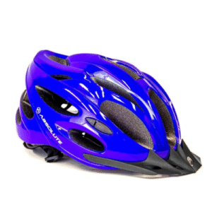 Capacete Absolute Nero Azul Tamanho G (58-61) Led Traseiro