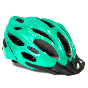 Capacete Absolute Nero Verde Tamanho G (58-61) Led Traseiro